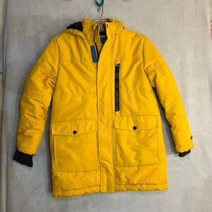 Kids Perry Ellis 10/12 Long Winter Jacket with Attached Hood